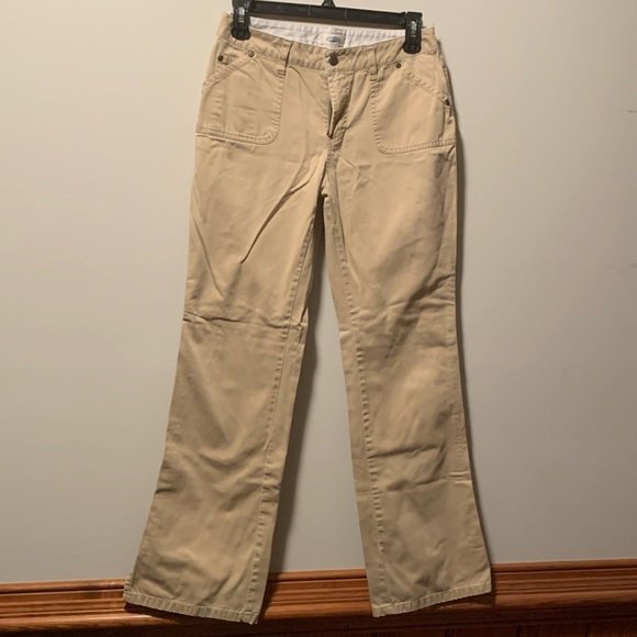 Old Navy straight leg khaki pants - Picture 1 of 5